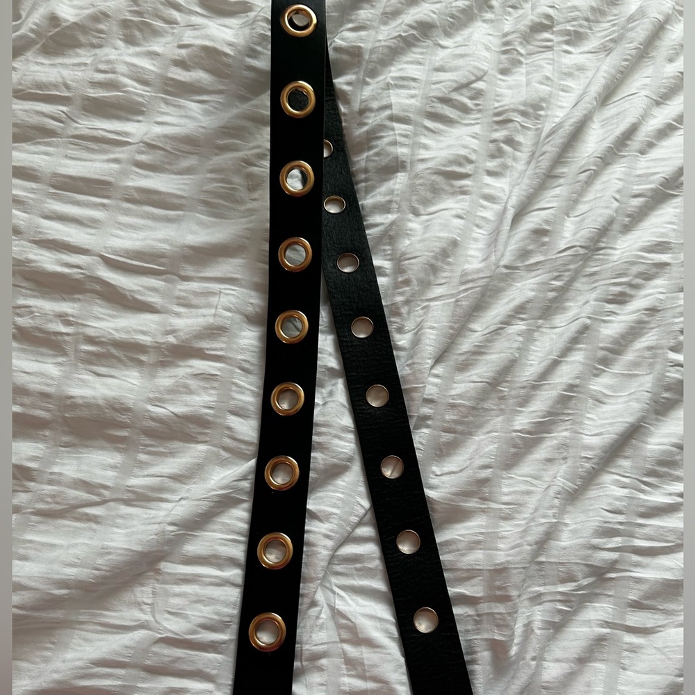 Juicy couture belt / black and gold